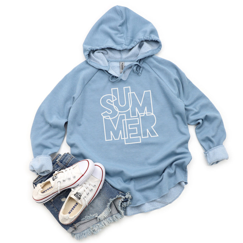 Summer Block - Lightweight Hoodie