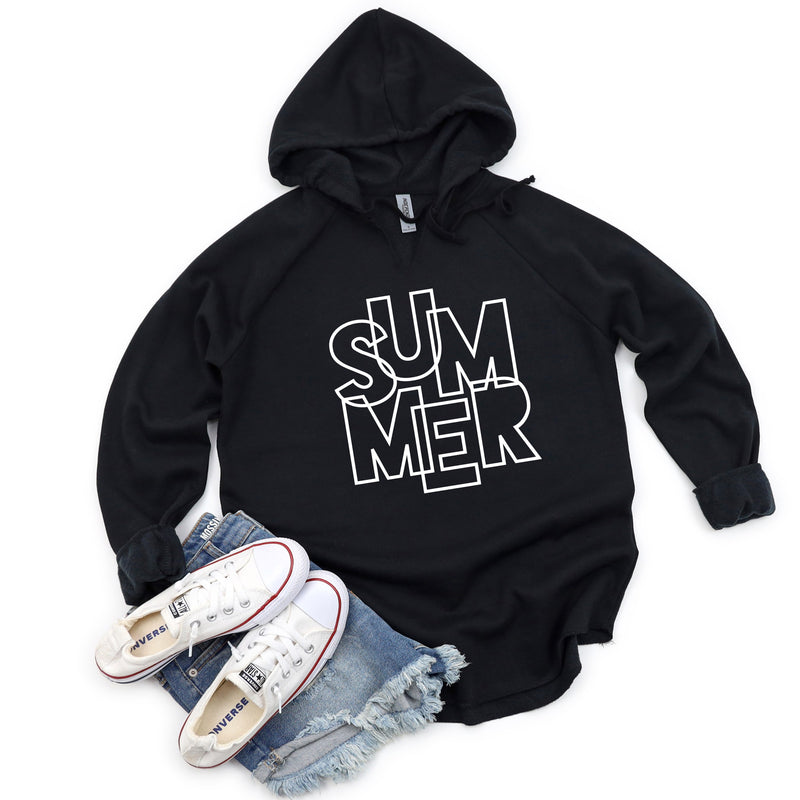 Summer Block - Lightweight Hoodie